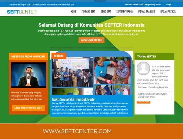 Website Komunitas SEFTer