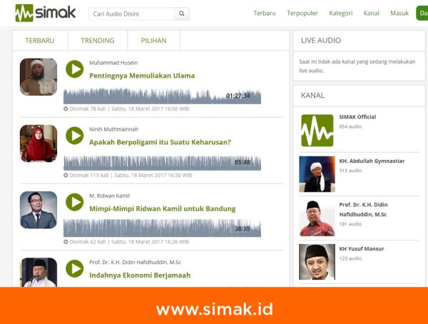 Website SIMAK